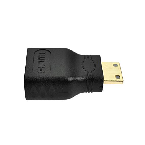Adaptador Conector HDMI Hembra a Mini HDMI C Macho miniatura 4