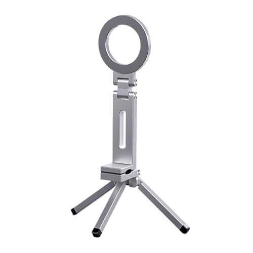 Resilient and Tough: Achieve maximum stability in both handheld and stand configurations, supported by a sturdy tripod framework and a functional 1/4 screw hole, enabling adaptable usage across multiple devices and scenarios
