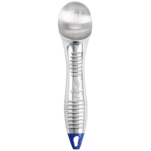 Vollrath 47275 Blue 3 Ounce Cast Aluminum Ice Cream Scoop
