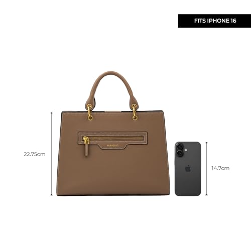 Image of Miraggio Top Handle Satchel Handbag