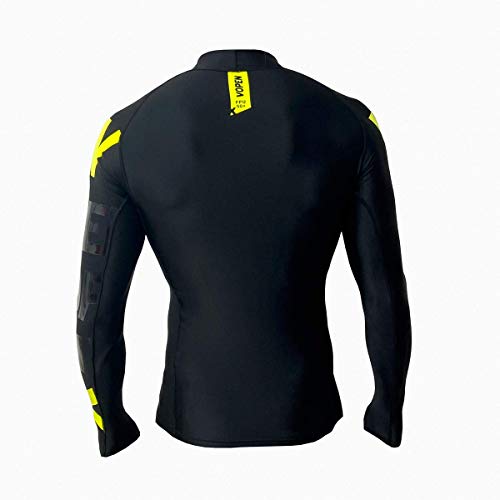 Veste Lycra Storm Manga Longa FPU50+ (P, Preto)