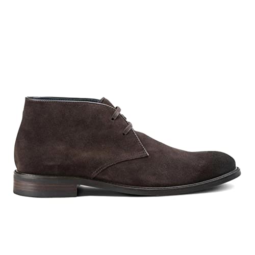 Image of Blake McKay Toby Men's Casual Two Eyelet Desert Chukka Boots Handcrafted with Premium Soft Suede Upper and Durable Rubber Sole.