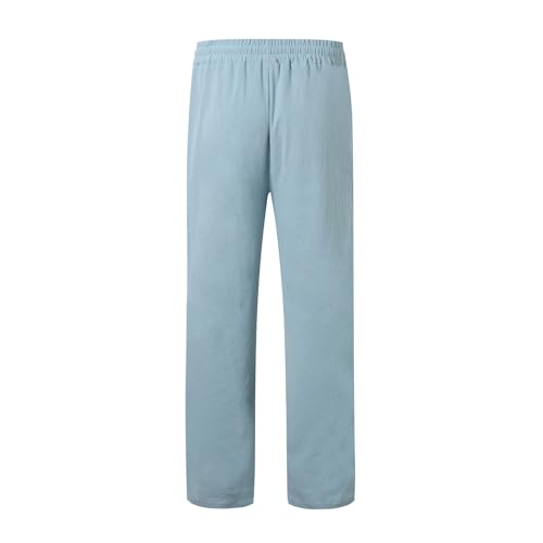 Pantalon de jogging droit confort et élégance en molleton de coton