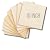 Urbalabs Wood Squares 10 Inch 1/4 Inch Thick Birch Plywood Discs Ply Wood Square Unfinished Wood DIY Wood Pieces Laser Cut Wood Tree Circle Wood Sign Blank Plywood Circles Made in USA (5)