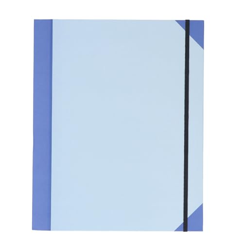 Folio stockage efficace et dossier extensible bleu pour trier vos papiers