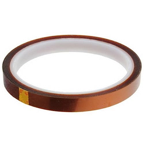 Ruban Kapton résistant chaleur KLVN bande adhésive polyimide haute température 33m 5mm