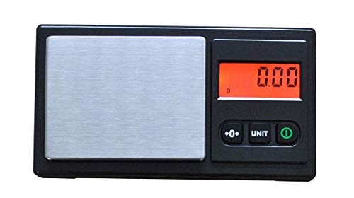 Gram Scale 220G / 0.01G, Digital Pocket Scale With 100G Calibration Weight,Mini Jewelry Scale, Kitchen Scale,6 Units Conversion, Tare & Lcd Display, Auto Off, Rechargeable #TOP1