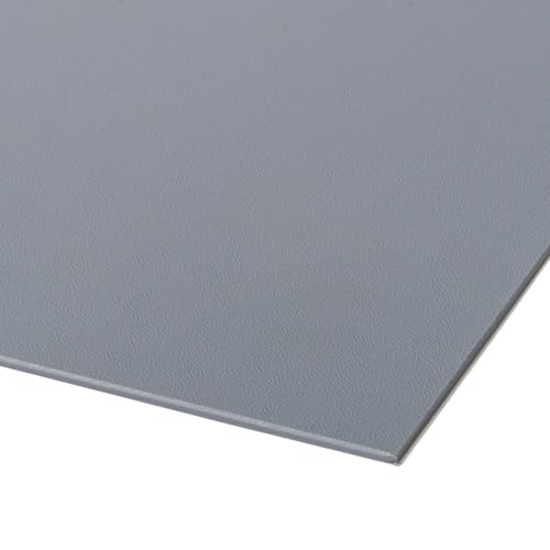 Plaque de protection Murale - Résine PVC épaisseur 2 mm - NON FEU M1 - Novaltis (Gris Souris, 61 cm x 300 cm)