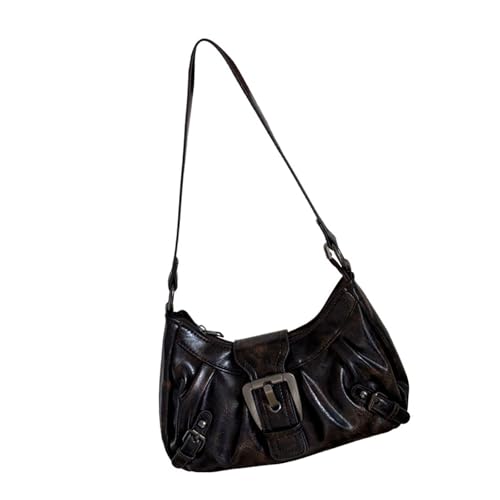 Sac à main aisselles plissées pour le shopping avec portefeuille femme