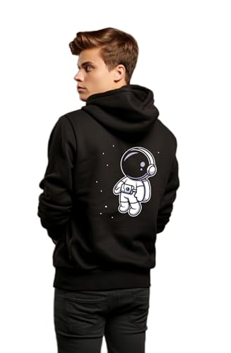 Image of Be Crazy Anime Printed Black Hoodie /Graphic Printed Hoodie /Hoodie for Men & Women /Warm Hoodie /Unisex Hoodie