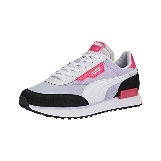 PUMA Women's Future Rider Sneaker, Play On Spring Lavender-White, 8.5