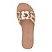 Guess Women's Elyho Sandal, Gold 710, 8.5