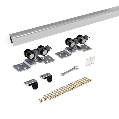 5/5.3/6/7/8 Pocket Door Track Kit Aluminum (No Door) 5FT/60in