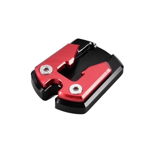 Coussinet de béquille NMAX155 élargisseur aluminium CNC stable et robuste