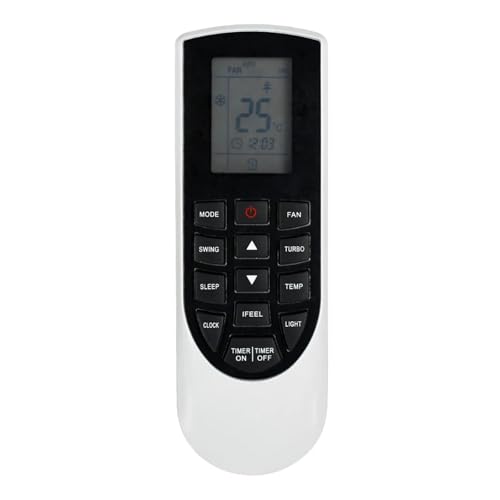 1 Control Remoto de Aire Acondicionado for Gree YAN1F1, Controlador de Aire Acondicionado YAN1F1F YAN1F6 AY-X36RU GWH09QB-D3DNA6E