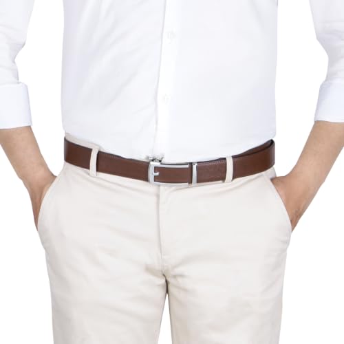Image of Labnoft Men's PU Leather Auto-lock Belt