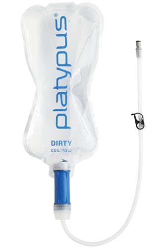 Platypus QuickDraw Ultralight 2 Liter Backpacking Water Filter System