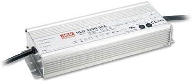 Meanwell HLG-320H-12A Power Supply - 260W 12V 22A - IP65 - Adjustable Output