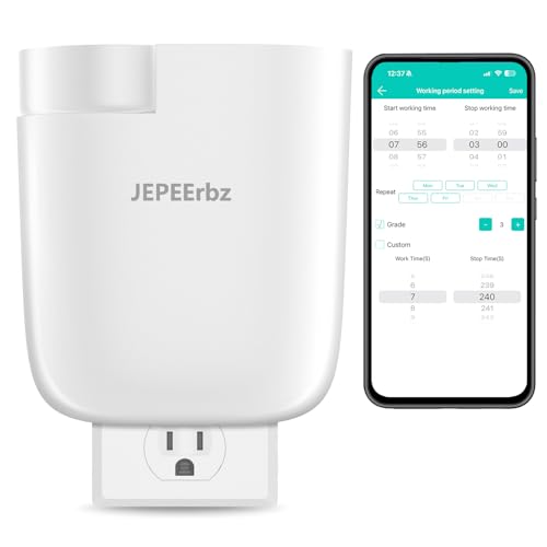 Difusor Aceites Esenciales Sin Agua, Difusor De Enchufe, Control Inteligente Vía App Bluetooth, Cobertura hasta 500 Ft²