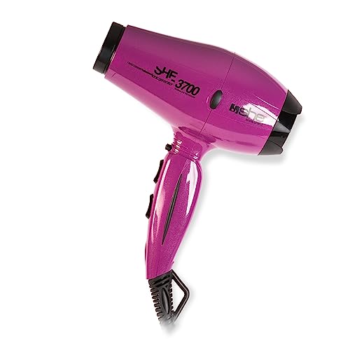 SHE Phon Asciugacapelli Modello 3700 - Compatto in Ceramica e Tormalina - Viola