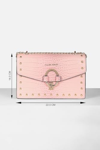 Image of Allen Solly Women's Mini Crossbody Sling Bag | PU Leather | Soft Touch | Detachable Sling | College & Daily Carry