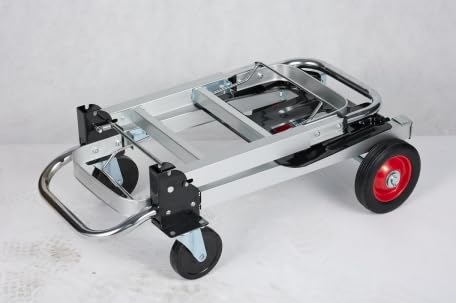 Carretilla plegable 3 en 1, capacidad 300 lbs, acero resistente miniatura 6