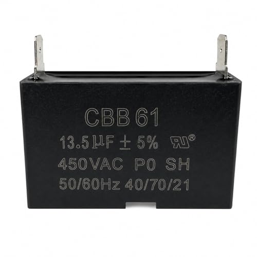 Generator Capacitor 450VAC 13.5uF 13.5μf 50/60Hz CBB61 40/70/21 SH UL