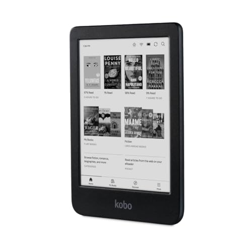 Image of Kobo Clara BW eReader with Case Bundle (Clear Case, Case Bundle)
