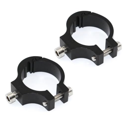 Soporte para faro motocicleta con abrazadera de montaje en horquilla universal antivibración