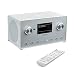 Produktbild MEDION P85166 Internetradio mit DAB+ (WLAN, UKW FM, Spotify Connect, Amazon Music, DLNA, USB, LAN, Kopfhöreranschluss, Line in/Out, Weckfunktion Snooze Sleep)