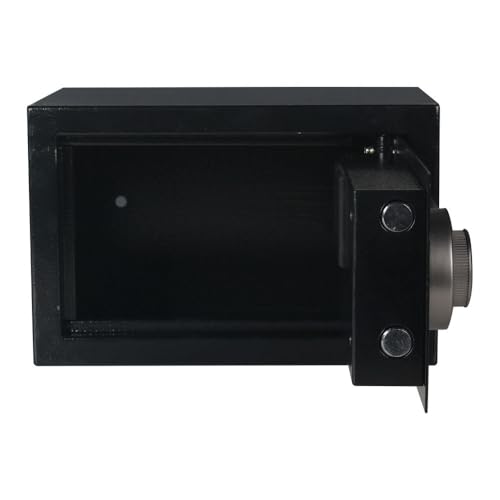Image of Heavy-Duty Electronic Digital Safe Box with Keypad Lock & Biometric Lock and Emergency Key - Steel Security Locker for Home, Office & Jewelry Storage Deposit Box