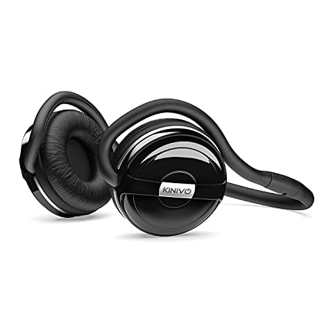 Kinivo BTH240 Bluetooth Headphones (On-Ear, 20hrs of Music/Talk Time, Hands-Free Calling, Foldable, Travel Bag) Sweat Resistant for Running, Gym, Workout Cover