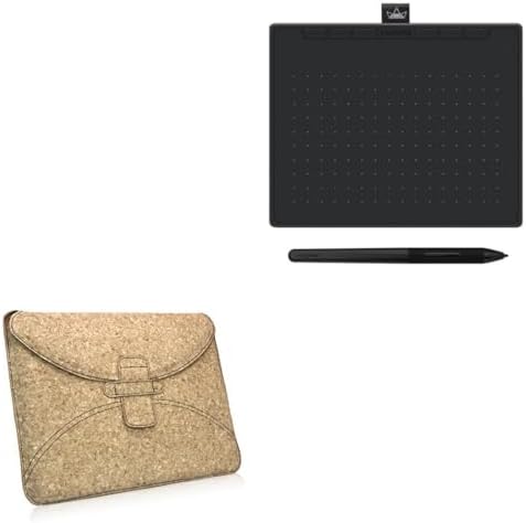BoxWave Case Compatible with Huion Inspiroy RTS-300 - Quorky Pouch, Durable, Lightweight Cork Envelope Sleeve Cover image 2