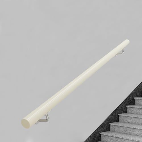 Rampe décorative murale en bois blanc de 3,6 pieds, kit haut de gamme pour balustres - 2