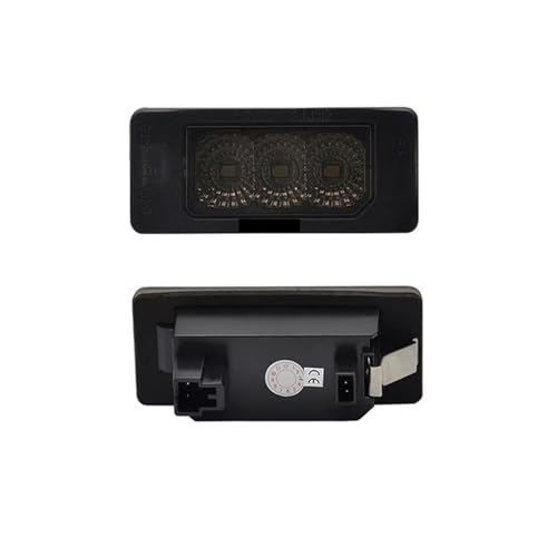 Lámpara matrícula trasera luz LED para evitar multas por placa oscura