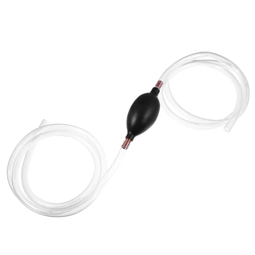 Operitacx Bomba Manual de Sifón para Transferencia de Gasolina y Agua, Manguera de Pvc y Diseño Anti-retorno para Uso Doméstico y Acuarios