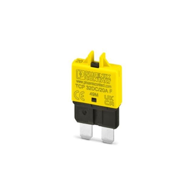 1499944 Circuit Breaker Thermal 20A AC 32 V DC Push to Reset Holder