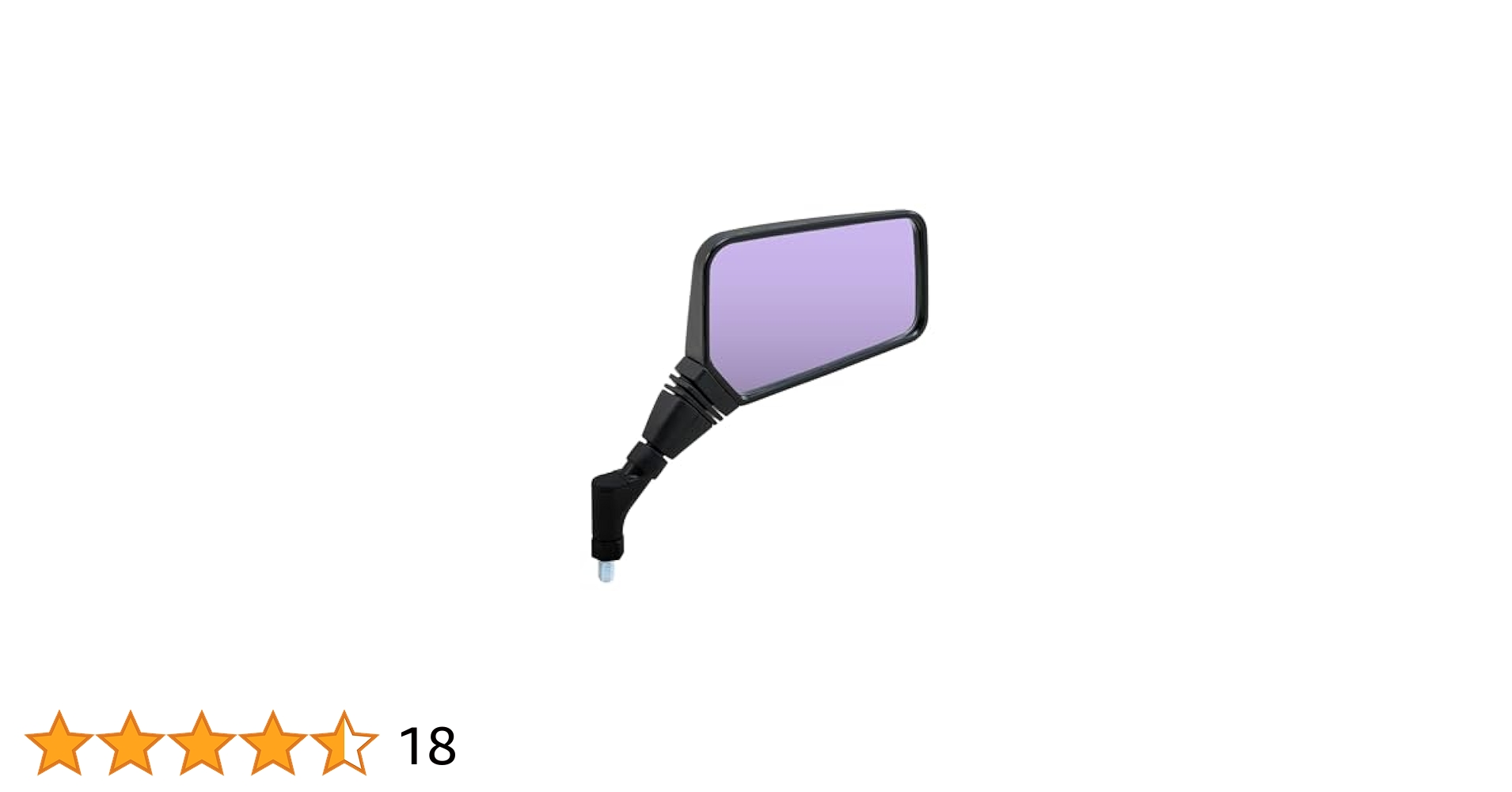 Tanax NA-016R Motorcycle Mirror, Napoleon, Cross 2 Mirror EX