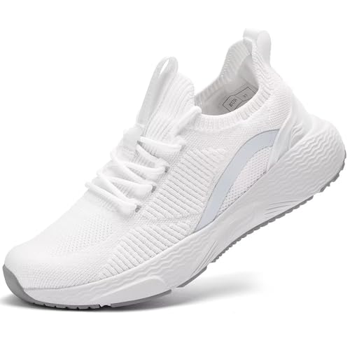 Lamincoa Women Slip on Walking Shoes Lightweight Running Shoes Casual Workout Gym Tennis Sneakers for Women