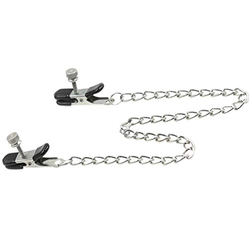 ARTIBETTER Grampo de Mamilo de Mama Clipe de Corrente Longa Brinquedos de Estimulação de Mama Soltei