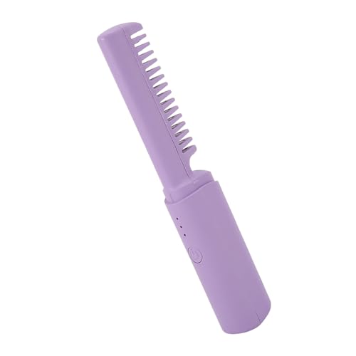 Mini cepillo alisador portátil ergonómico violeta miniatura 4