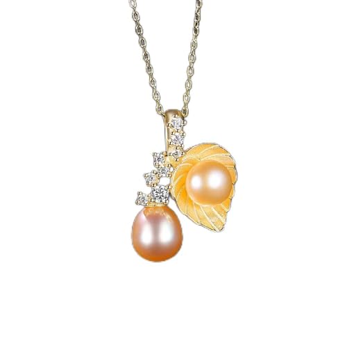 Collier perles naturelles et chaîne à maillons de mariage façonnée pour femmes exigeantes