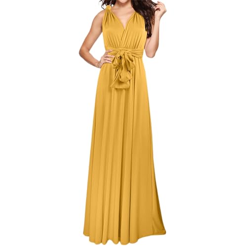 Robe d'été femme sans manches longue et fluide pour un look décontracté chic