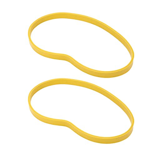 LOCADENCE 2 peças de pneu de serra de fita, 0,49 x 0,3 cm antiderrapante desgaste e pneus de serra d