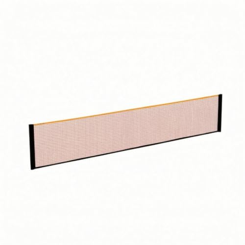 harayaa Mesh s Net Reinforced Adjustable s Net for Driveway, Blk Edge