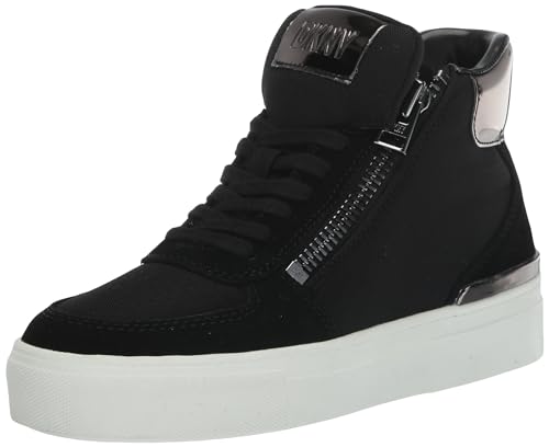 DKNY women's Cindell-Hightop Sneaker