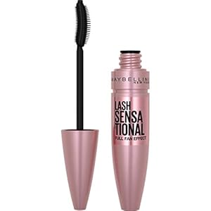 Maybelline New York Mascara für Volumen und Definition, Lash Sensational, Very Black, 9,5 ml