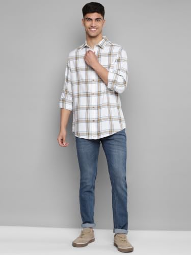 Image of Allen Cooper Slimmy Comfortable Mid Rise Denim Jeans for Men