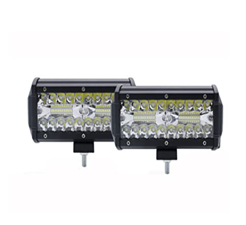 Feux anti-brouillard 7 pouces combo LED 12V 24V pour auto et 4x4