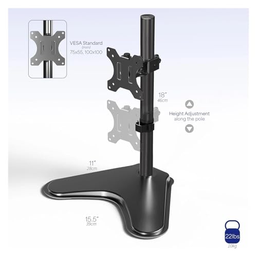 Support de bureau réglable pour écran LCD contre le mal de dos - 3